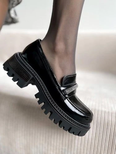 Туфли Maccioni Q2121-55BLACKNAPLAK фото 2